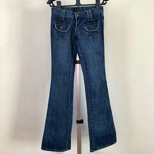 Frankie B Rare Front Pocket Flare / Wide Leg Jeans
